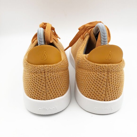 ALLBIRDS Tree Pipers Lux Honey Athletic Sneakers Tennis Shoes Goldenrod Mens 9 - Picture 5 of 8